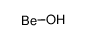 beryllium monohydroxide Structure