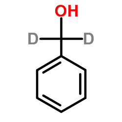 Phenyl(2H2)methanol Structure