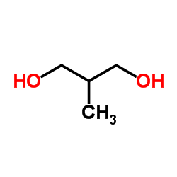2-甲基-1,3-丙二醇结构式