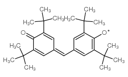 Galvinoxyl,自由基结构式