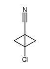 3-chlorobicyclo[1.1.0]butane-1-carbonitrile结构式