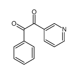 1-PHENYL-2-(PYRIDIN-3-YL)ETHANE-1,2-DIONE结构式