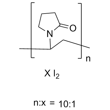 聚维酮碘结构式