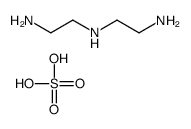 N'-(2-aminoethyl)ethane-1,2-diamine,sulfuric acid Structure