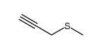 methyl propargyl sulphide结构式