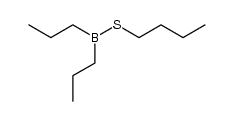 (n-C3H7)2BS-n-C4H9结构式