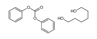 diphenyl carbonate,hexane-1,6-diol Structure