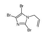 2,4,5-tribromo-1-prop-2-enylimidazole Structure