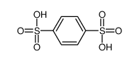 benzene-1,4-disulfonic acid Structure