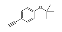 4-(T-BUTOXY)PHENYLACETYLENE结构式