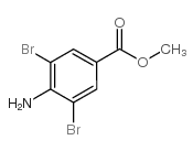 METHYL4-AMINO-3,5-DIBROMOBENZOATE Structure