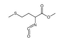 2-Isocyanato-4-(methylthio)buttersaeuremethylester Structure