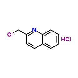 2-(Chloromethyl)quinoline hydrochloride structure