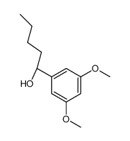 1-(1-hydroxypentyl)-3,5-dimethoxybenzene结构式