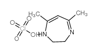 2,7-二甲基-3,6-二氮杂环-1,6-环庚二烯高氯酸盐结构式