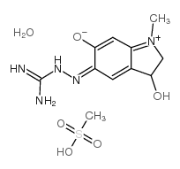 肾上腺色素甲氨基胍甲磺酸盐结构式