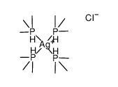{Ag(trimethylphosphine)4}Cl结构式