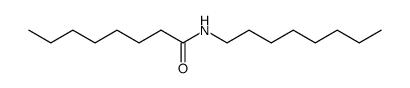 Octansaeure-N-octylamid结构式