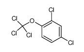 2,4-dichloro-1-trichloromethoxy-benzene结构式