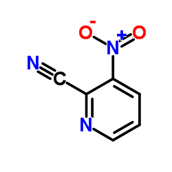 2-氰基-3-硝基吡啶结构式