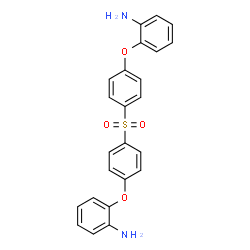 Bis[4-(2-aminophenoxy)phenyl] sulfone structure