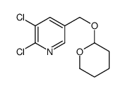 2,3-dichloro-5-(oxan-2-yloxymethyl)pyridine Structure