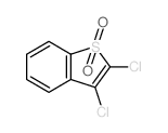 Benzo[b]thiophene,2,3-dichloro-, 1,1-dioxide Structure