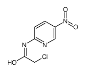 2-Chloro-N-(5-nitro-pyridin-2-yl)-acetamide Structure