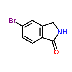 5-Bromo-2,3-dihydroisoindol-1-one Structure