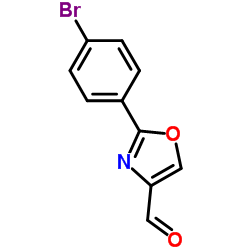 2-(4-溴苯基)-噁唑-4-甲醛图片