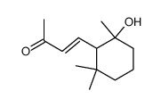 4-(2,6,6-Trimethyl-2-hydroxycyclohexyl)-3-buten-2-one结构式