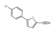 5-(4-溴苯基)呋喃-2-腈结构式