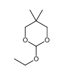2-ethoxy-5,5-dimethyl-1,3-dioxane结构式
