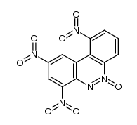 2,4,10-trinitrobenzo[c]cinnoline 5-oxide Structure