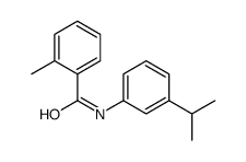 3'-Isopropyl-2-methylbenzanilide结构式