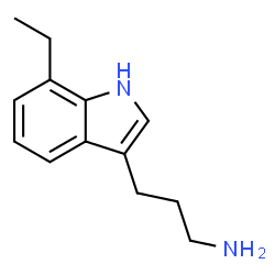 1H-Indole-3-propanamine,7-ethyl-(9CI) Structure