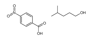 4-methylpentan-1-ol,4-nitrobenzoic acid Structure