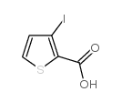 3-碘噻吩-2-羧酸结构式