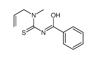 N-[methyl(prop-2-enyl)carbamothioyl]benzamide Structure