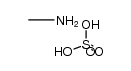 monomethylammonium sulfate Structure