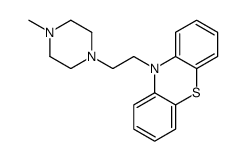 10-[2-(4-methylpiperazin-1-yl)ethyl]phenothiazine Structure