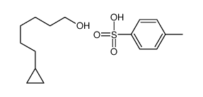 6-cyclopropylhexan-1-ol,4-methylbenzenesulfonic acid结构式