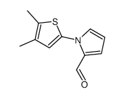 1-(4,5-dimethylthiophen-2-yl)pyrrole-2-carbaldehyde Structure