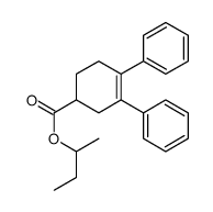 butan-2-yl 3,4-diphenylcyclohex-3-ene-1-carboxylate结构式