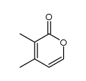 3,4-dimethyl-2-pyrone结构式