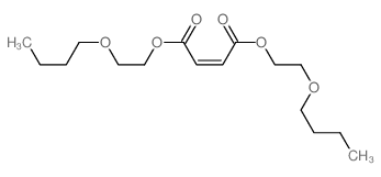 bis(2-butoxyethyl) (Z)-but-2-enedioate结构式
