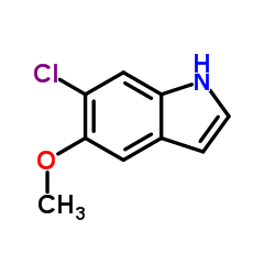 6-Chloro-5-methoxy-1H-indole Structure