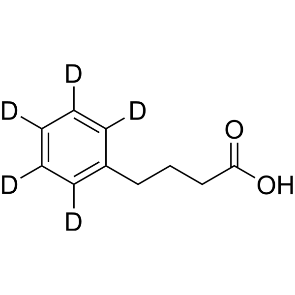 4-苯基丁酸-d5结构式