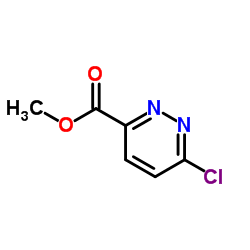 6-氯哒嗪-3-甲酸甲酯结构式