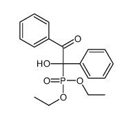2-diethoxyphosphoryl-2-hydroxy-1,2-diphenylethanone Structure